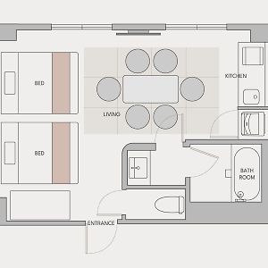 Art Quadruple Room